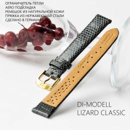Ремешок Di-Modell Lizard Classic серый